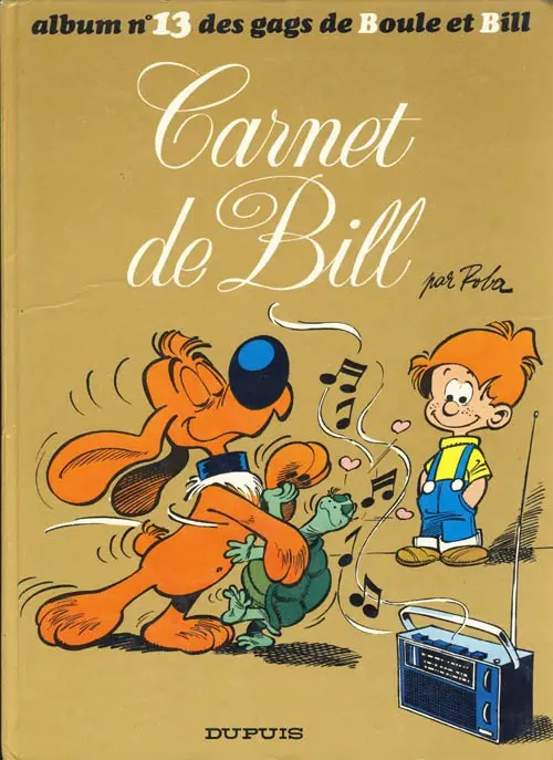 Couverture de l'album Boule & Bill Tome 13 Carnet de Bill