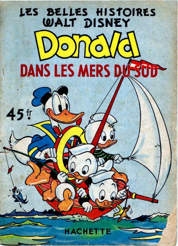 Couverture de l'album Les Belles histoires Walt Disney Tome 20 Donald dans les Mers du Sud