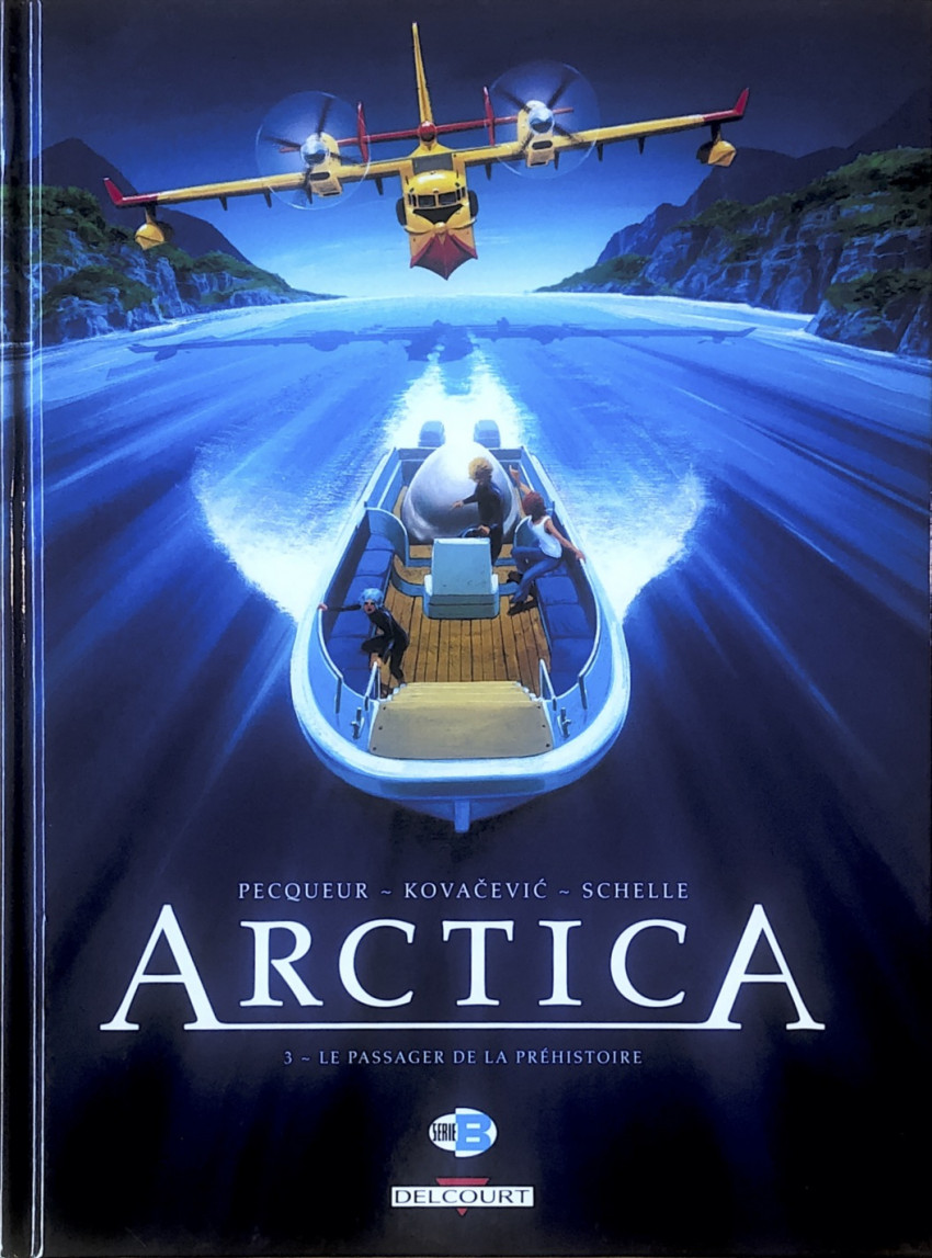 Couverture de l'album Arctica Tome 3 Le Passager de la Préhistoire