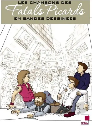Couverture de l'album Les Chansons des Fatals Picards en bandes dessinées