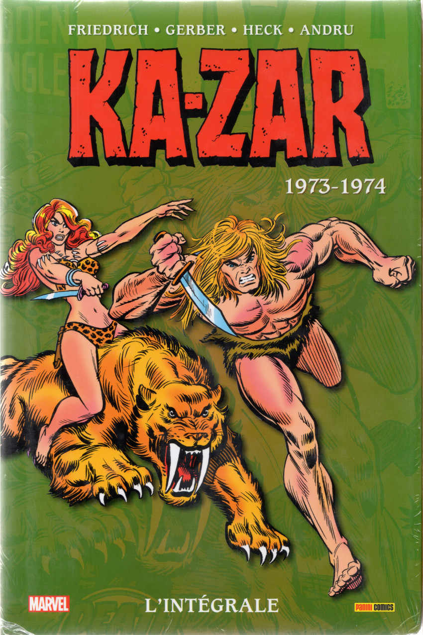 Couverture de l'album Ka-zar - L'intégrale Tome 2 1973-1974