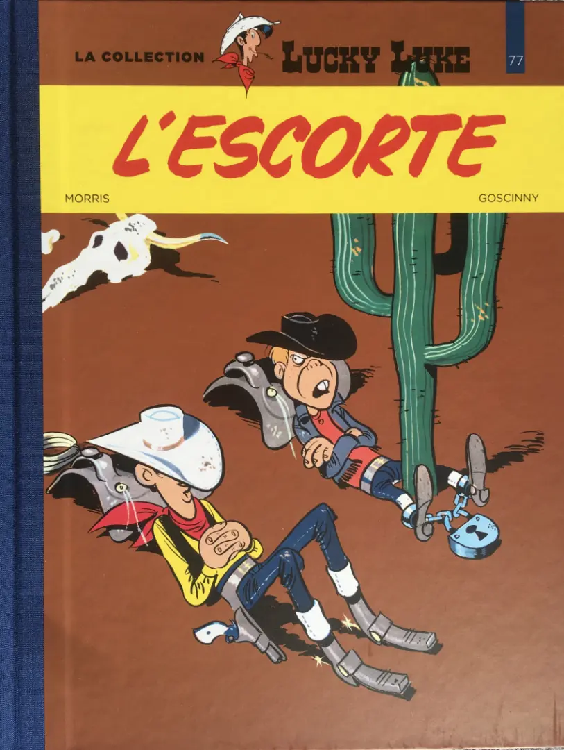 Couverture de l'album Lucky Luke La collection Tome 77 L'escorte