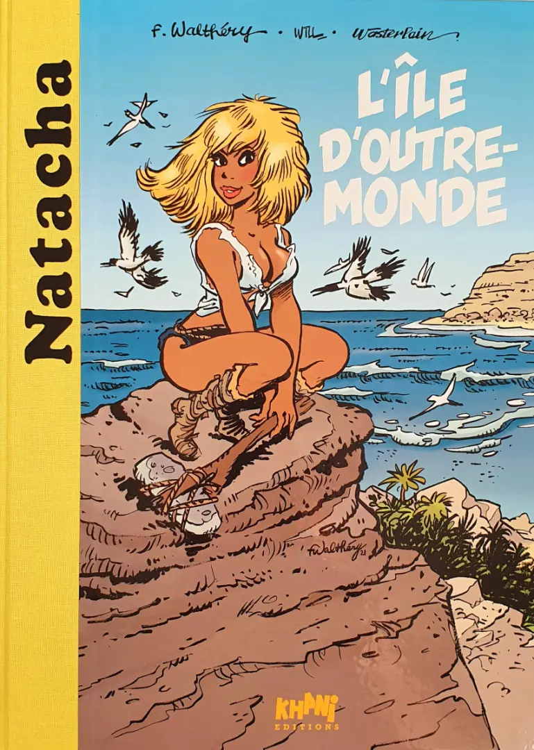 Couverture de l'album Natacha Tome 10 L'île d'outre-monde