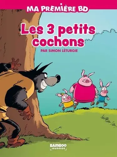 Couverture de l'album Les 3 petits cochons