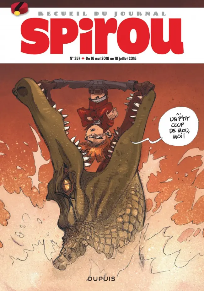 Couverture de l'album Le journal de Spirou Album N° 357