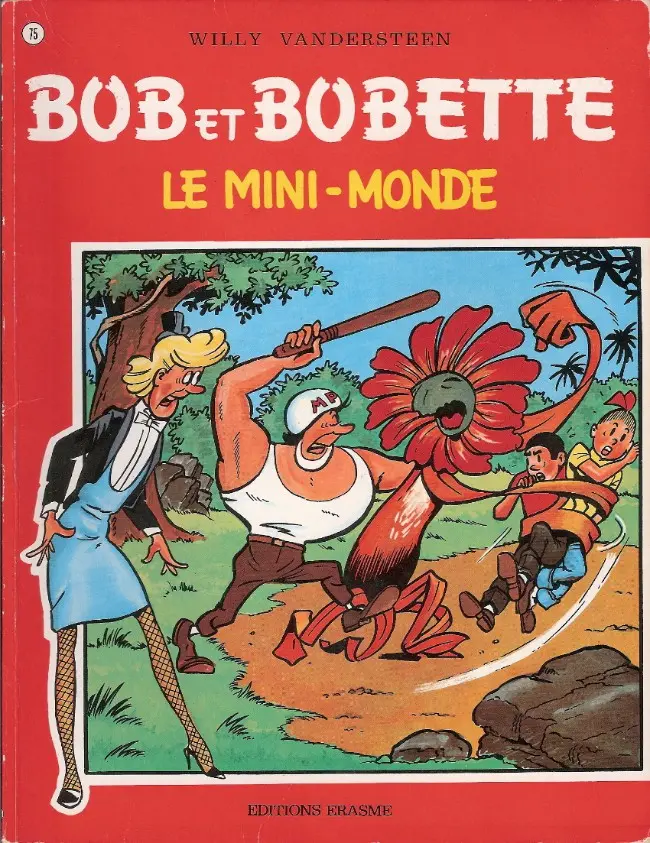 Couverture de l'album Bob et Bobette Tome 75 Le mini-monde