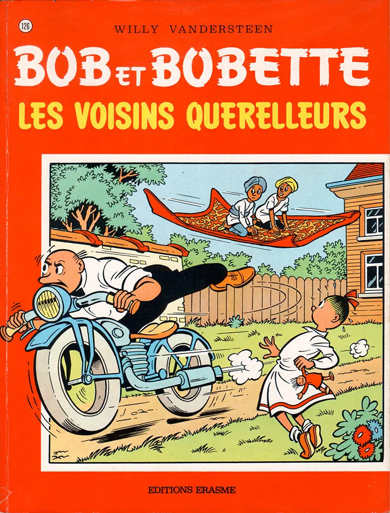 Couverture de l'album Bob et Bobette Tome 126 Les voisins querelleurs