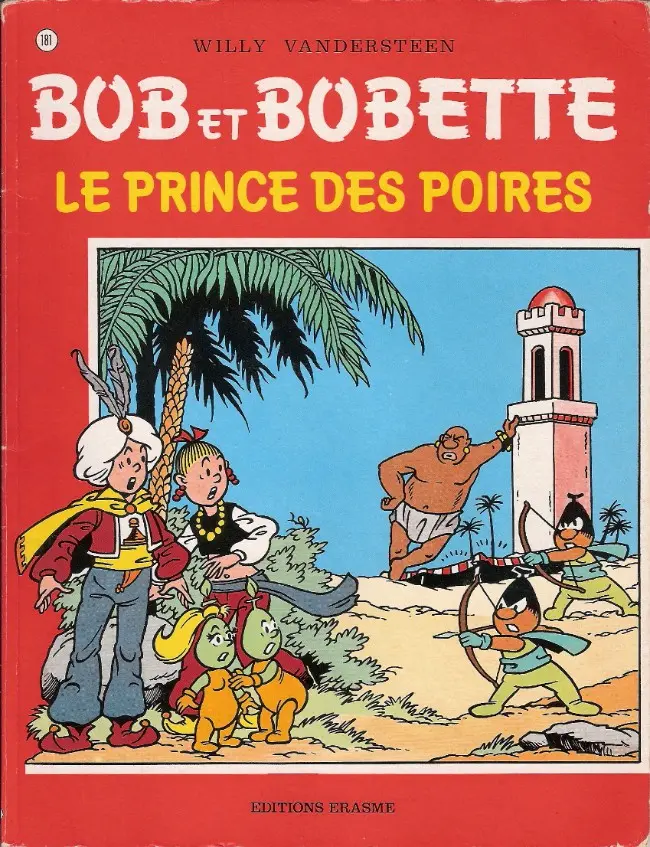 Couverture de l'album Bob et Bobette Tome 181 Le prince des poires