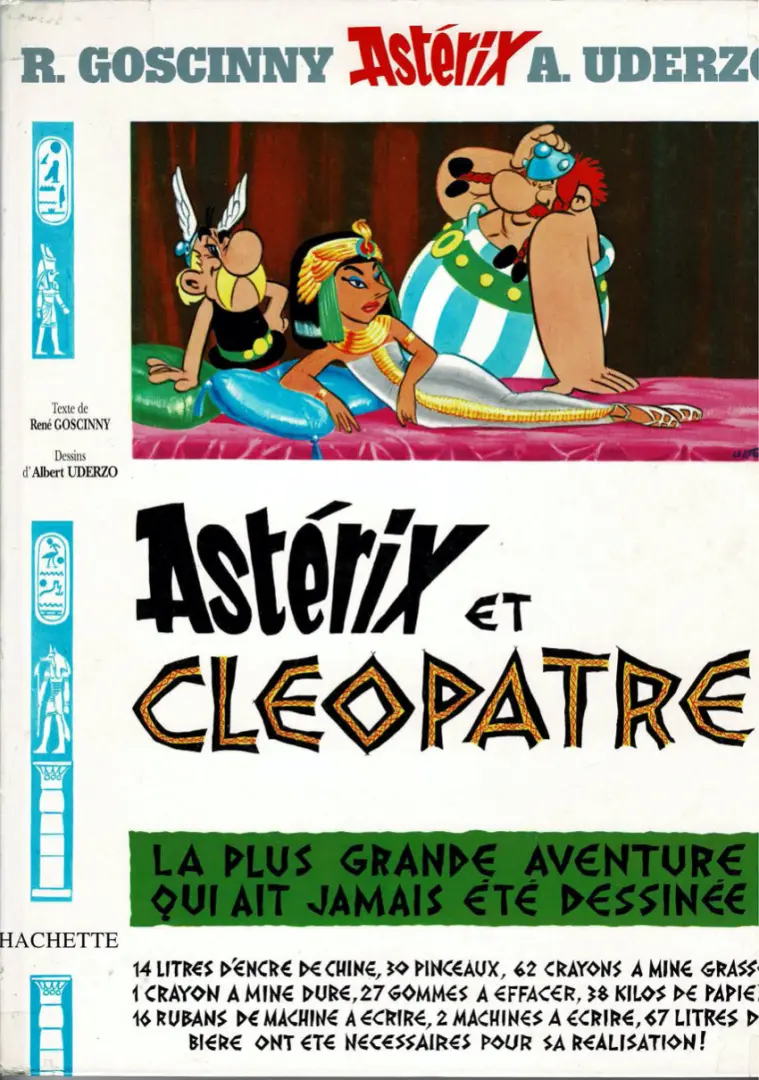 Couverture de l'album Astérix Tome 6 Astérix et Cléopatre