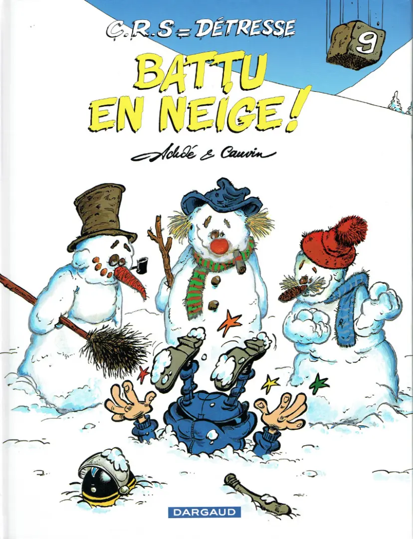 Couverture de l'album CRS = Détresse Tome 9 Battu en neige !