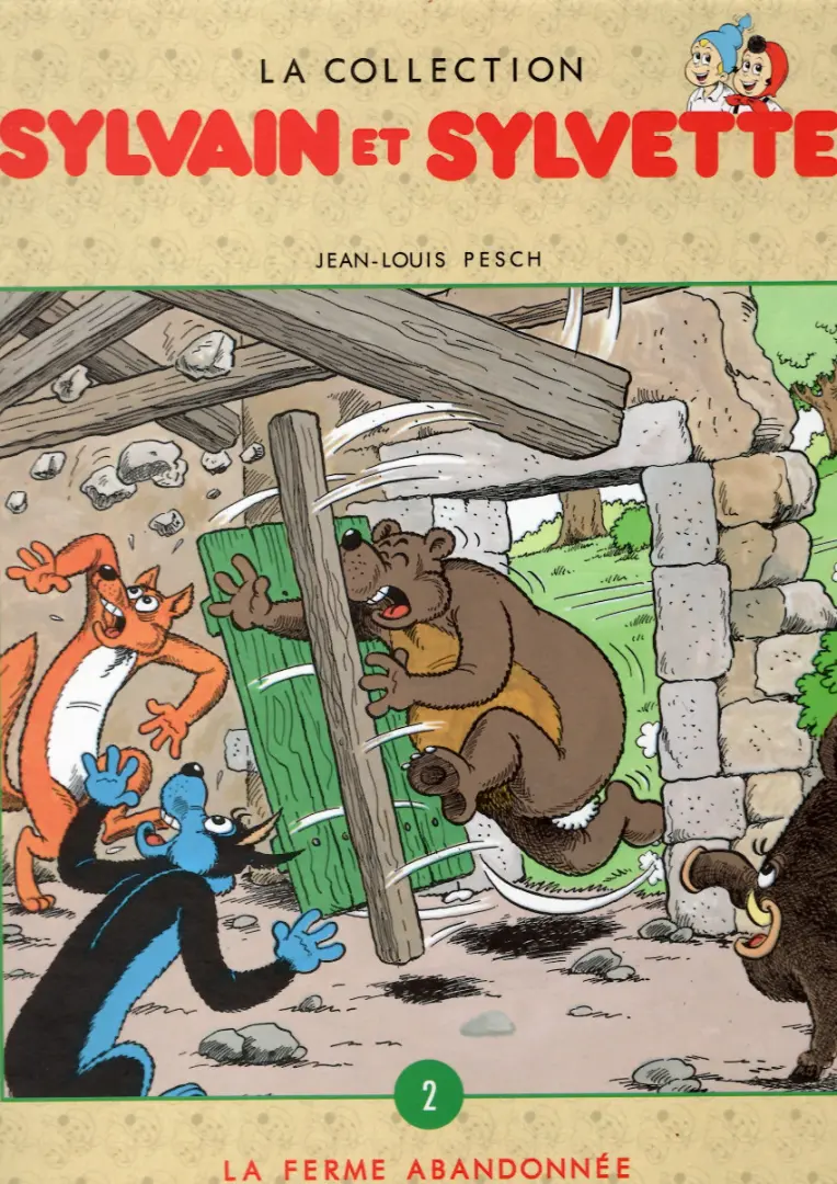 Couverture de l'album Sylvain et Sylvette Tome 2 La ferme abandonnée