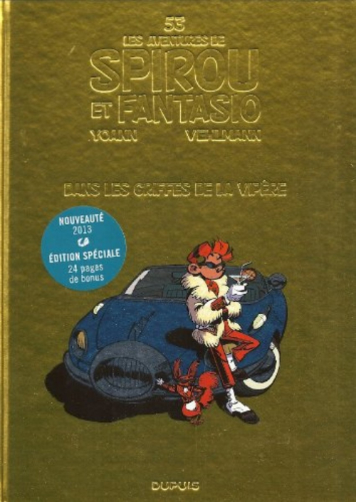 Couverture de l'album Spirou et Fantasio Tome 53 Dans les griffes de la Vipère