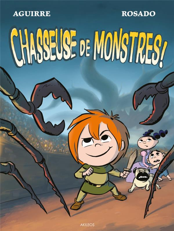 Couverture de l'album Les Chroniques de Claudette Tome 3 Chasseuse de monstres !