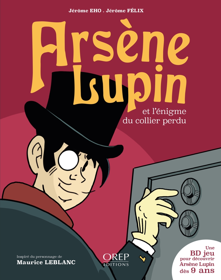 Couverture de l'album Arsène Lupin et l'énigme du collier perdu