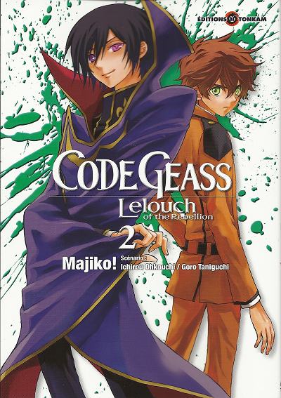 Couverture de l'album Code Geass - Lelouch of the Rebellion Tome 2