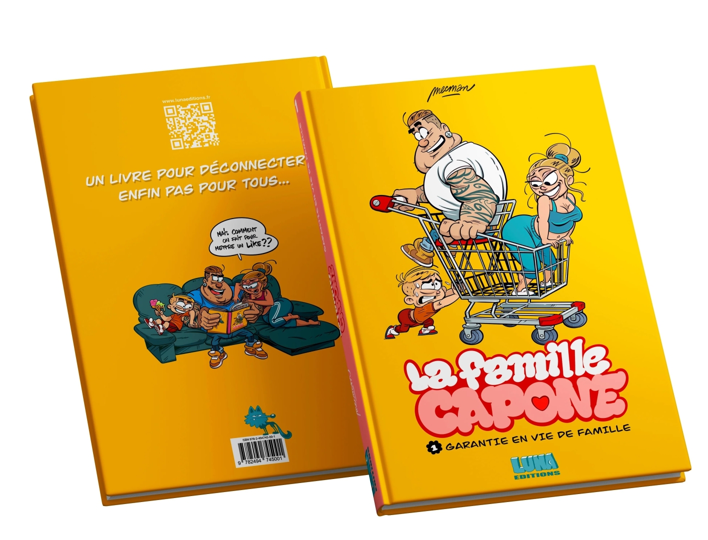 Couverture de l'album La famille Capone 1 Garantie en vie de famille