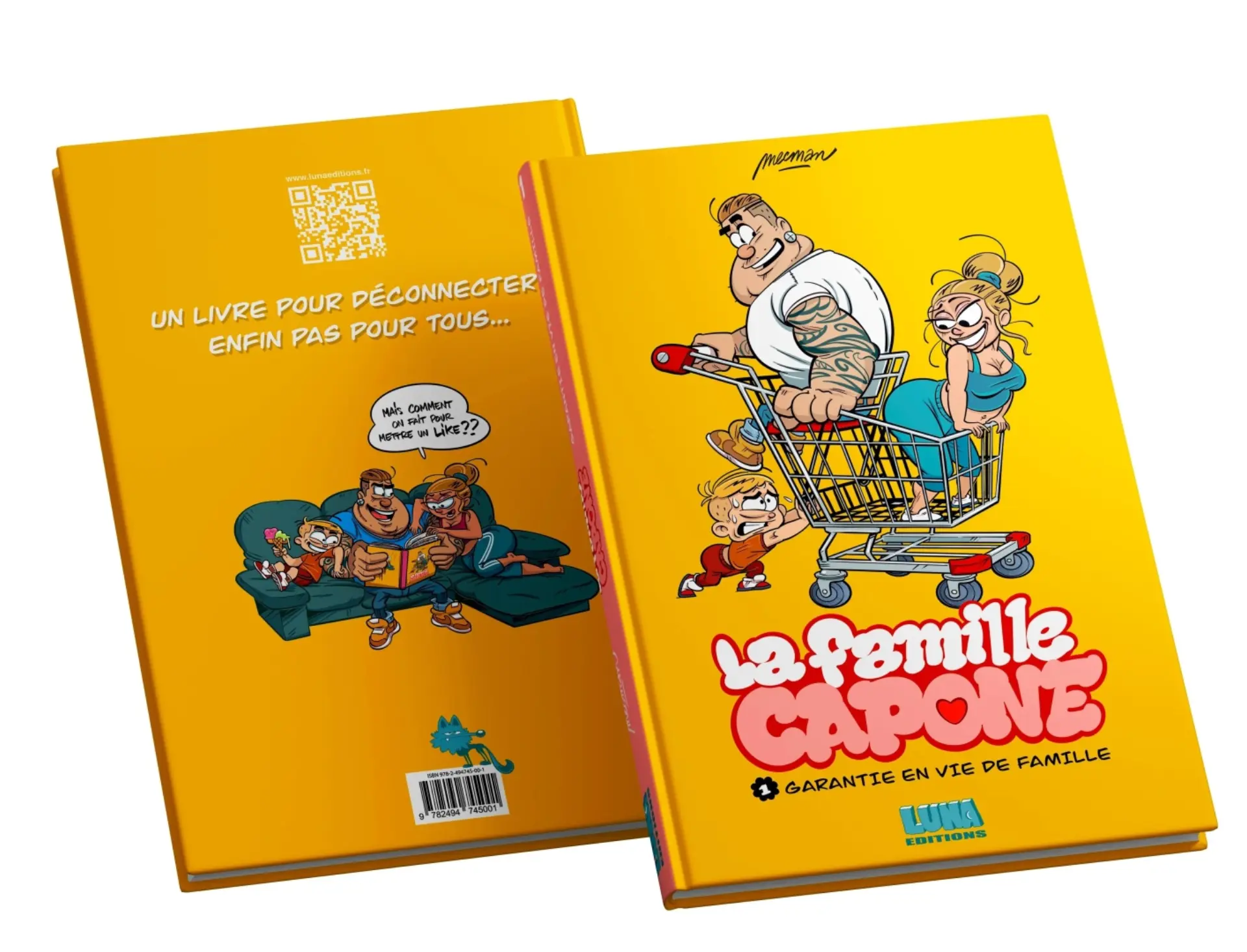 Couverture de l'album La famille Capone 1 Garantie en vie de famille