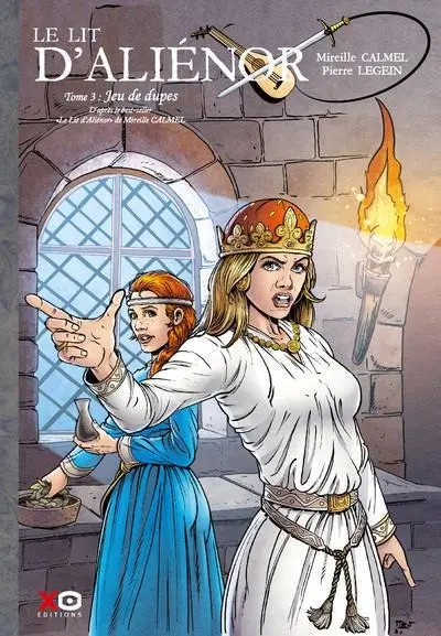 Couverture de l'album Le Lit d'Aliénor Tome 3 Jeux de dupes
