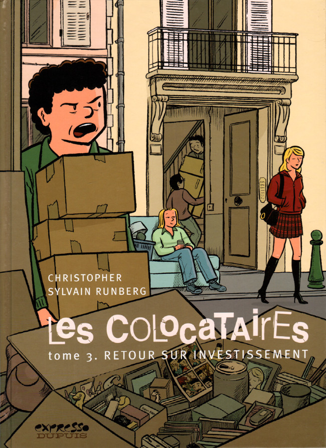 Couverture de l'album Les Colocataires Tome 3 Retour sur investissement