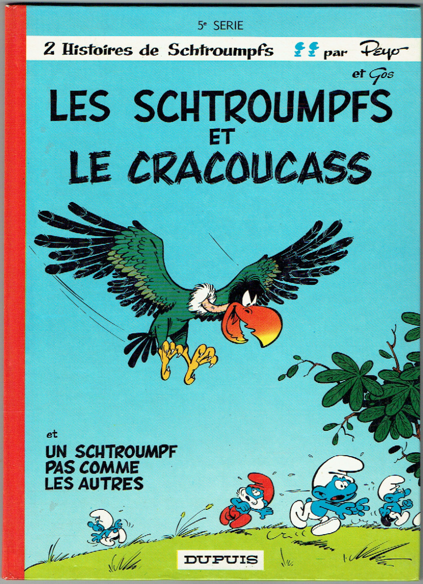 Couverture de l'album Les Schtroumpfs Tome 5 Les Schtroumpfs et le Cracoucass