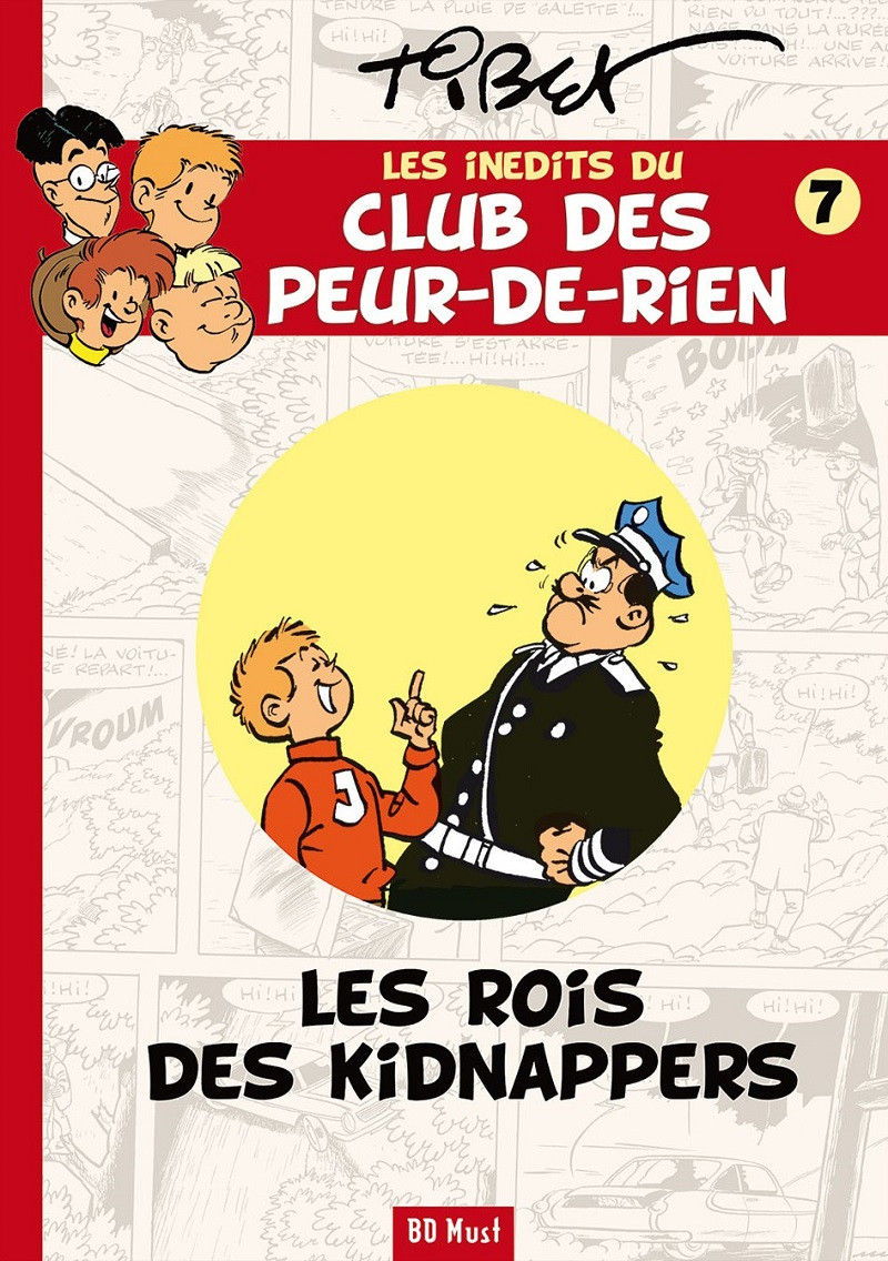 Couverture de l'album Le Club des Peur-de-rien Les inédits Tome 7 Les rois des kidnappers