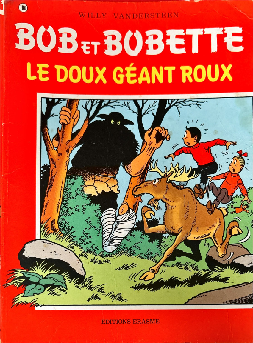 Couverture de l'album Bob et Bobette Tome 186 Le doux géant roux