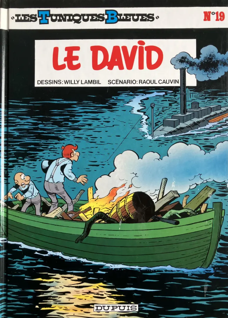 Couverture de l'album Les Tuniques Bleues Tome 19 Le David