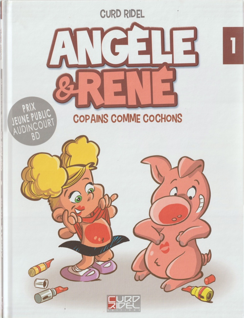 Couverture de l'album Angèle & René Tome 1 Copains comme cochons