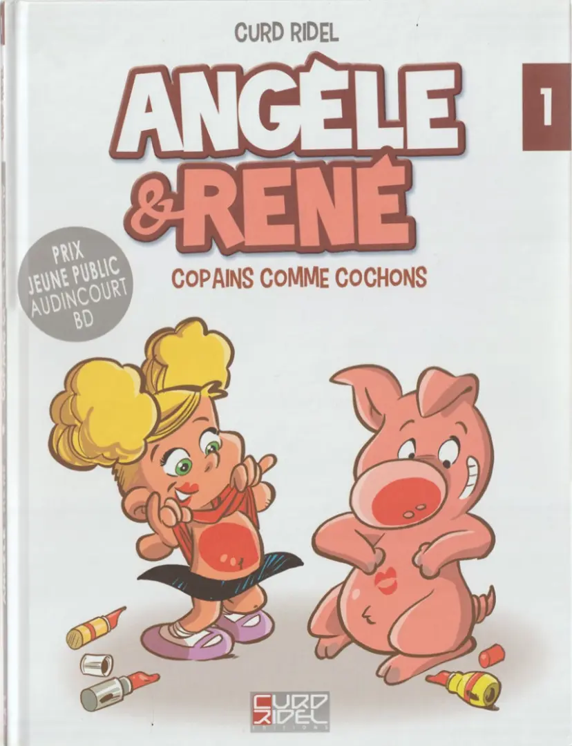 Couverture de l'album Angèle & René Tome 1 Copains comme cochons