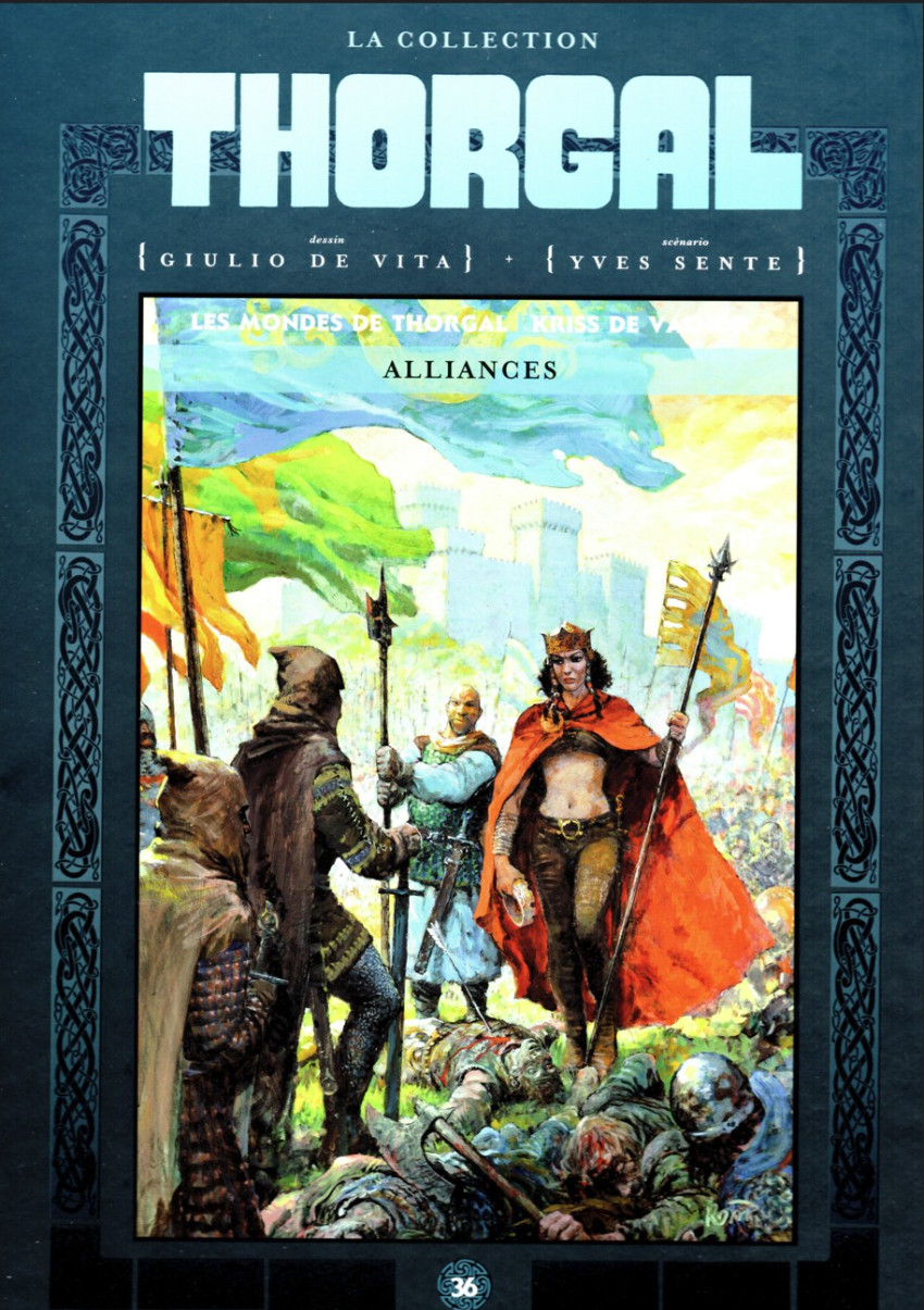 Couverture de l'album Les mondes de Thorgal - Kriss de Valnor Tome 4 Alliances