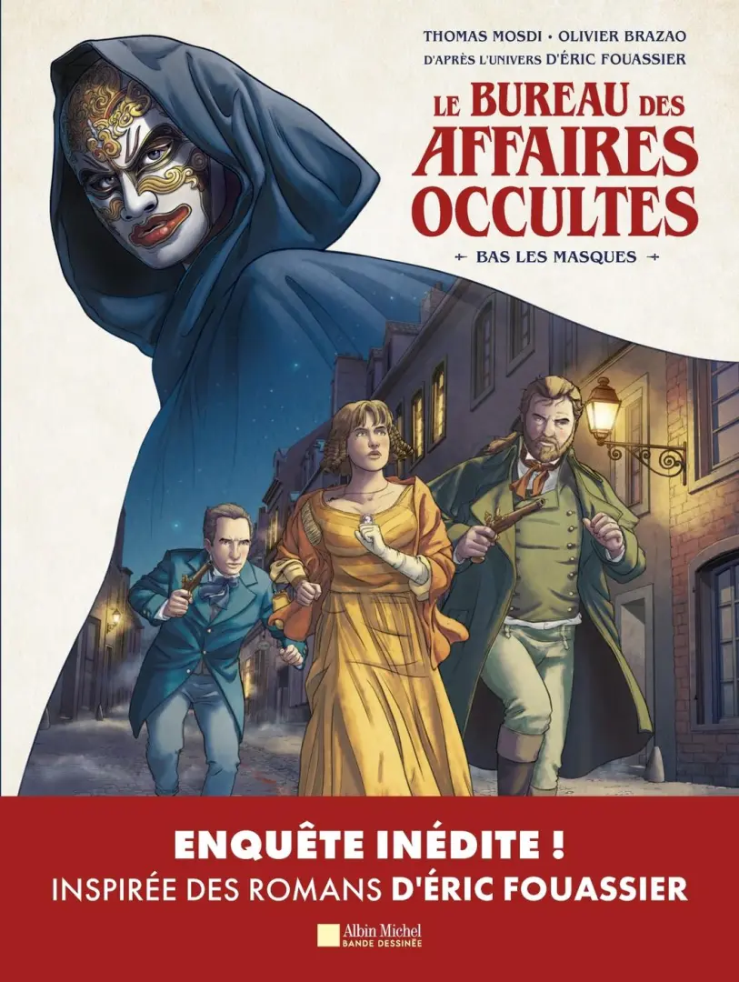Couverture de l'album Le Bureau des affaires occultes Bas les masques