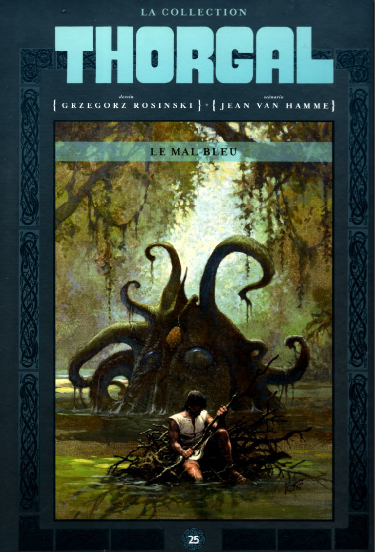 Couverture de l'album Thorgal - La collection Tome 25 Le mal bleu