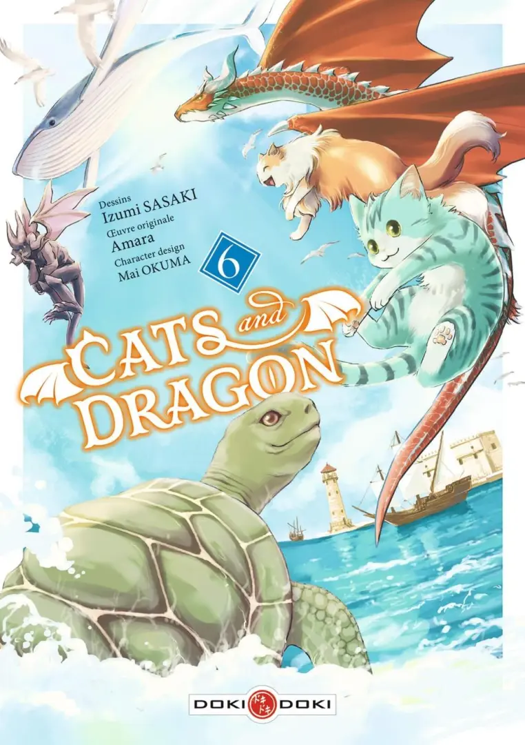 Couverture de l'album Cats and Dragon 6