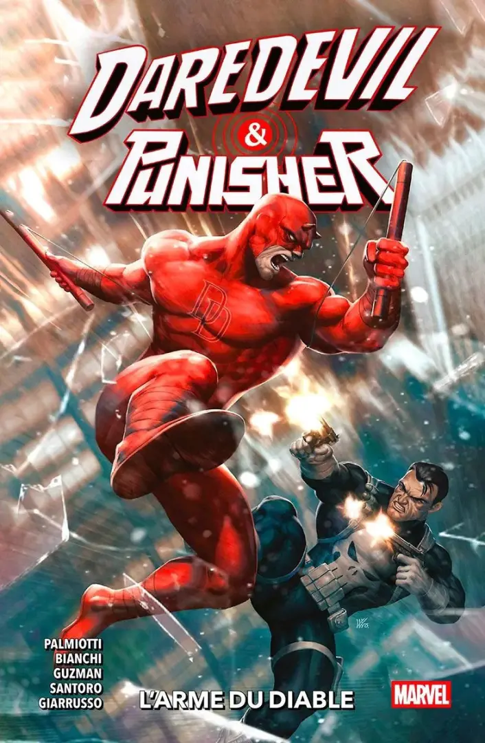Couverture de l'album Daredevil & Punisher L'arme du diable