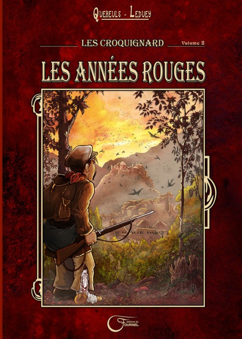 Couverture de l'album Les Croquignard Tome 2 Les Années Rouges