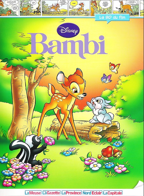 Couverture de l'album Disney (La BD du film) Tome 7 Bambi