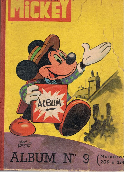 Couverture de l'album Le Journal de Mickey Album N° 9