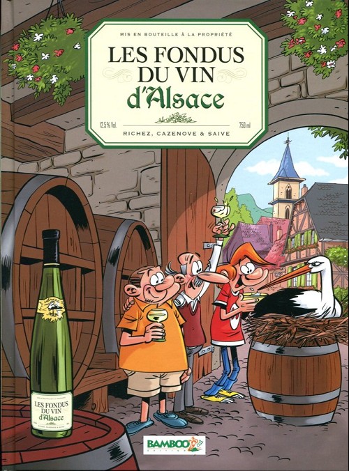 Couverture de l'album Les Fondus du vin Tome 5 Alsace