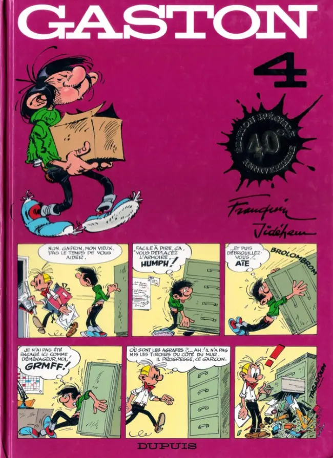 Couverture de l'album Gaston Tome 4