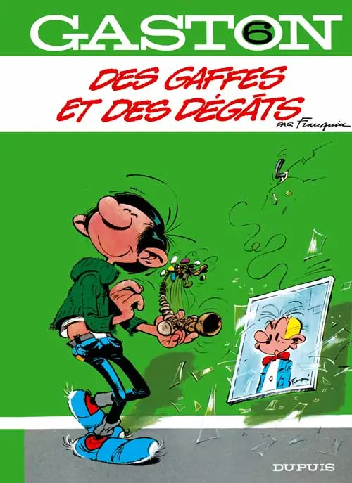 Couverture de l'album Gaston Tome 6 Des gaffes et des dégâts