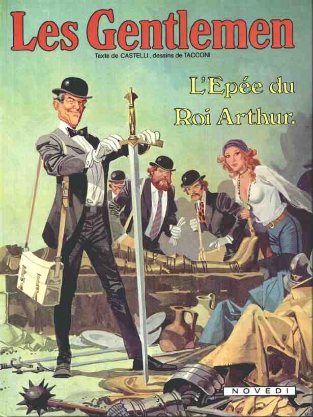 Couverture de l'album Les Gentlemen Tome 4 L'épée du roi Arthur