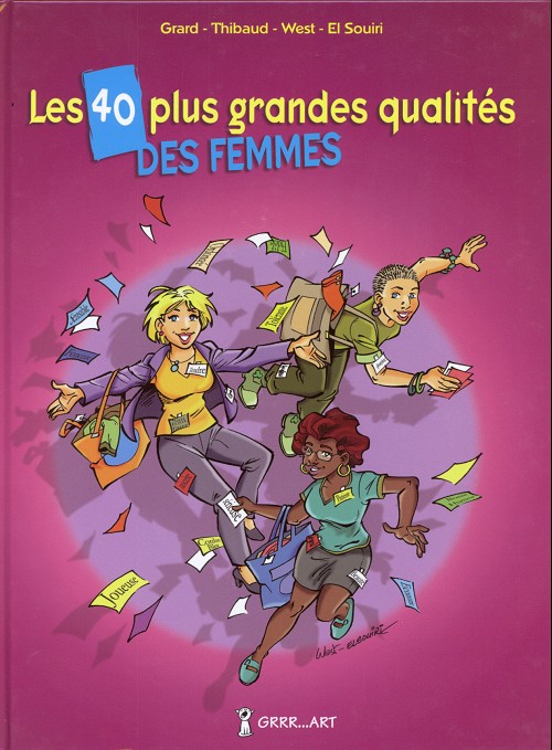 Couverture de l'album Les 40 plus grandes qualités Tome 1 Des femmes