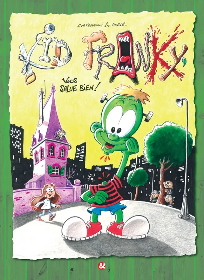 Couverture de l'album Kid Franky Tome 2 vous salue bien !