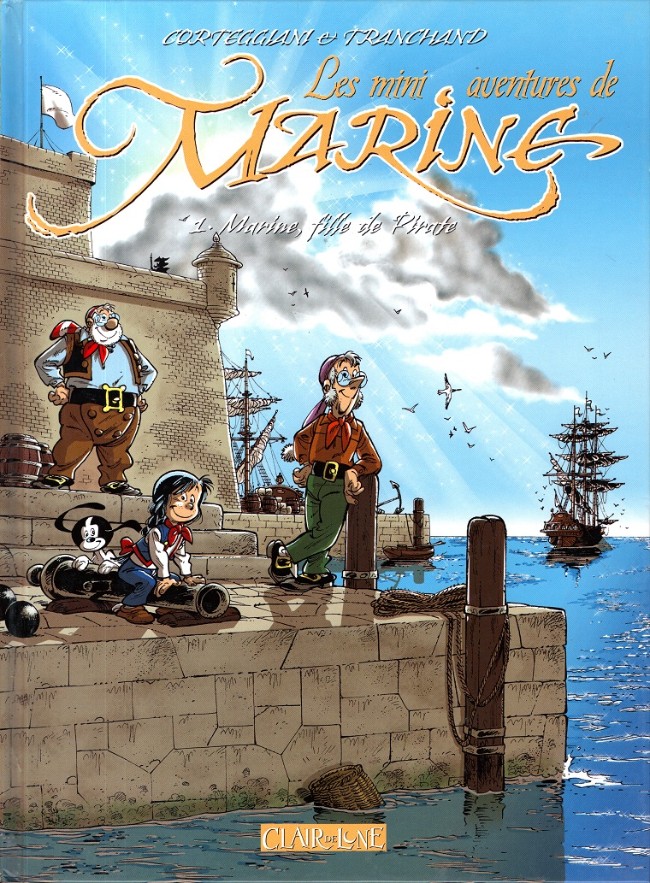 Couverture de l'album Les mini aventures de Marine Tome 1 Marine, fille de pirate