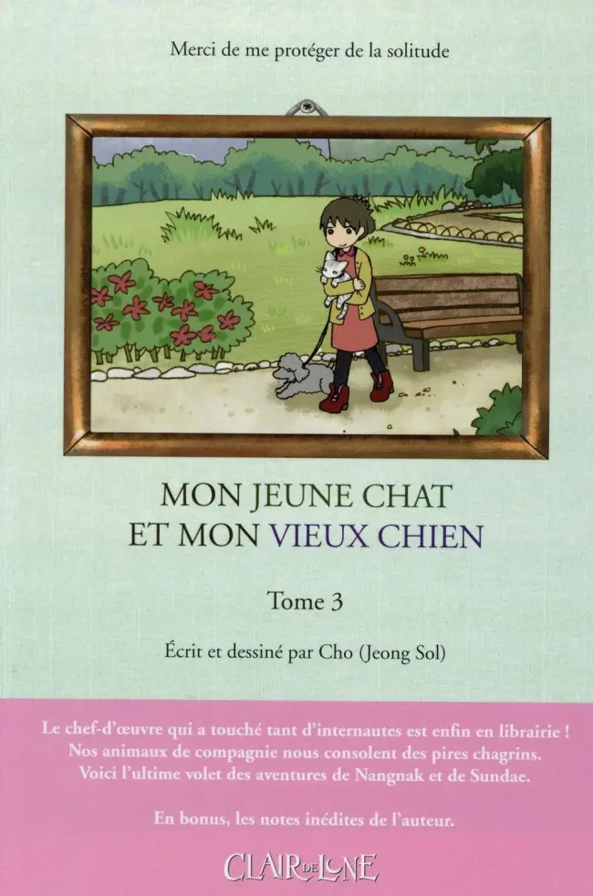 Couverture de l'album Mon jeune chat et mon vieux chien Tome 3