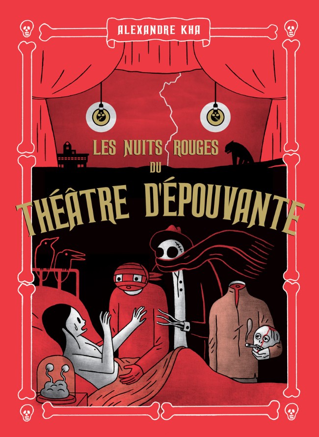 Couverture de l'album Les Nuits rouges du théâtre d'épouvante