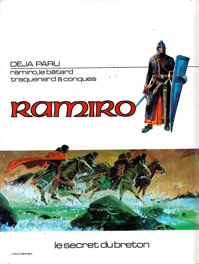 Verso de l'album Ramiro Tome 4 Le secret du breton : Mission pour Compostelle 2