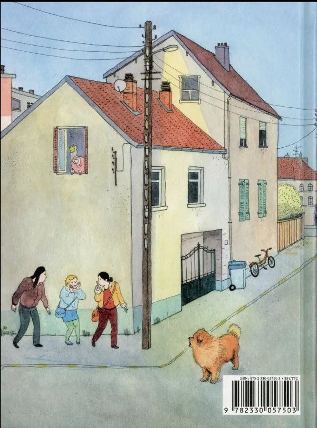 Verso de l'album Rosalie Blum