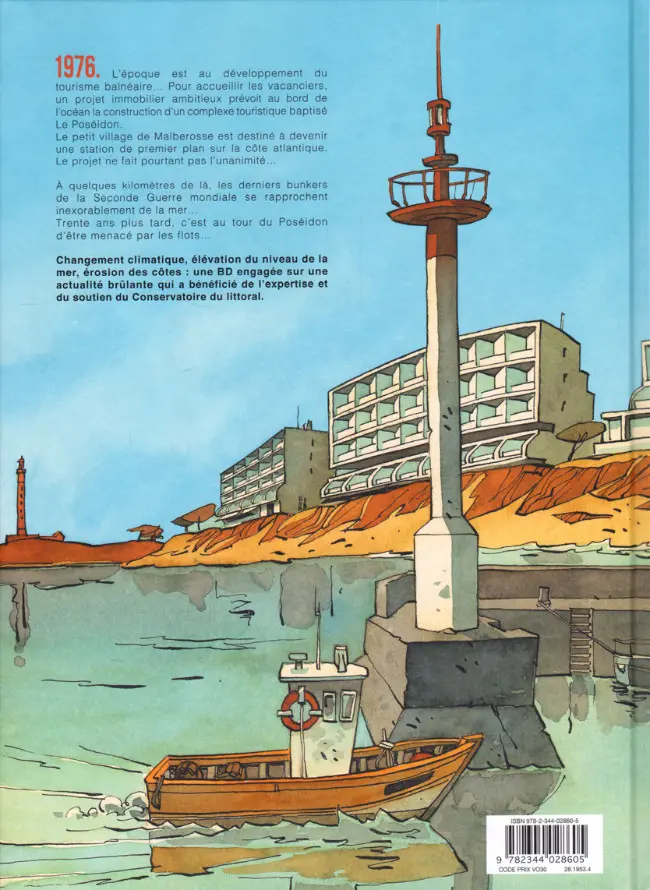 Verso de l'album Le signal de l'océan