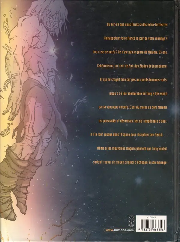 Verso de l'album Stellaire Tome 1 L'Appel des dieux